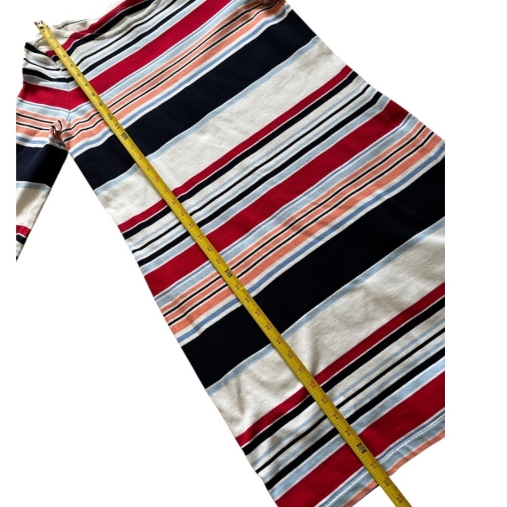 Talbots Petites Multicolor Horizontal Striped Lon… - image 8